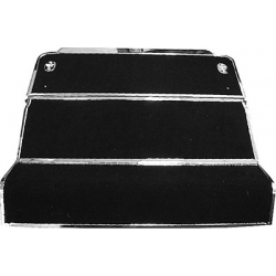 1967-70 REAR FOLD DOWN SEAT ASSMBLY W/ MOLDING